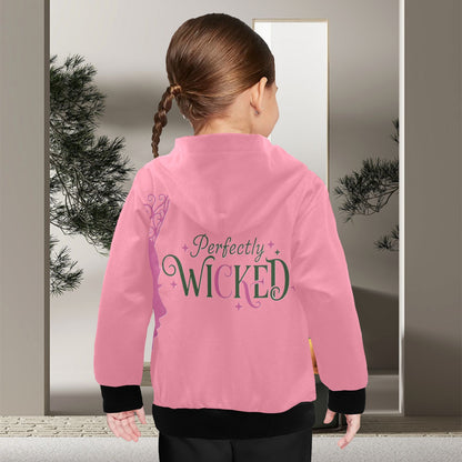 EXCLUSIVE DESIGNS: WICKED -  Little Girls' Long Sleeve Hoodie