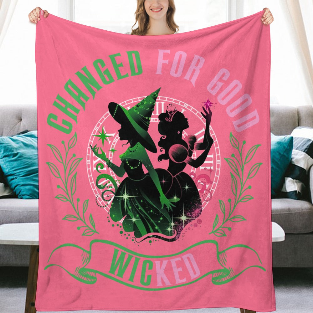 “Exclusive Wicked Flannel Blanket – Ultra‑Soft Magic in Multiple Designs & Sizes”