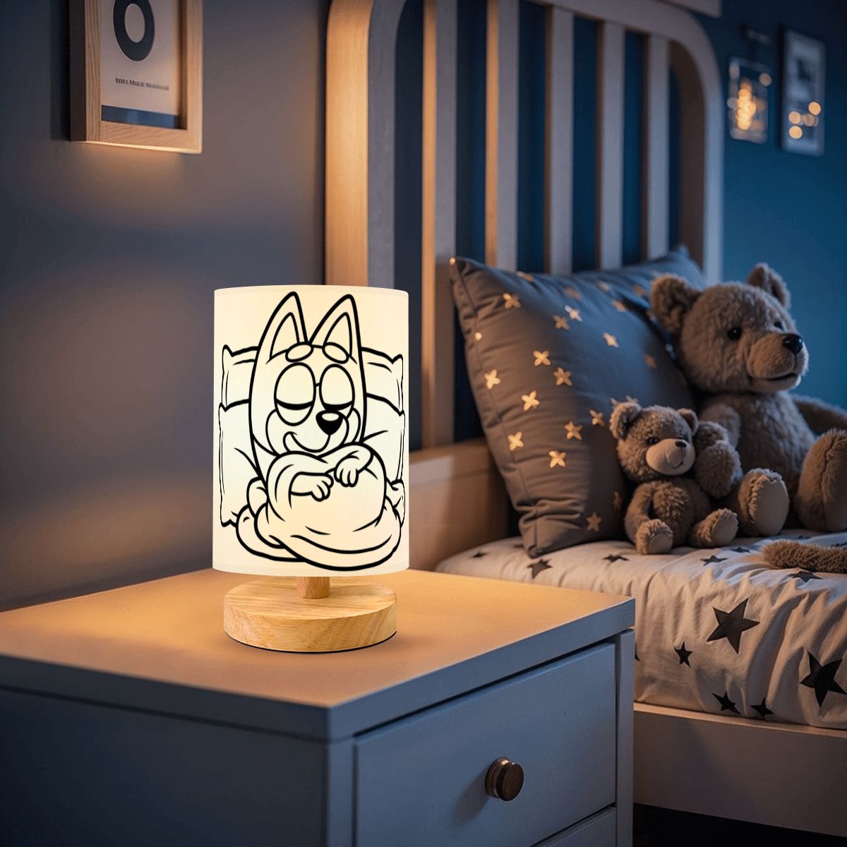 THE Colorable/Paintable Lamp -DIY Paintable Table Lamp