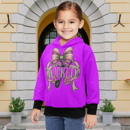 EXCLUSIVE DESIGNS: WICKED - Little Girls' Long Sleeve Hoodies