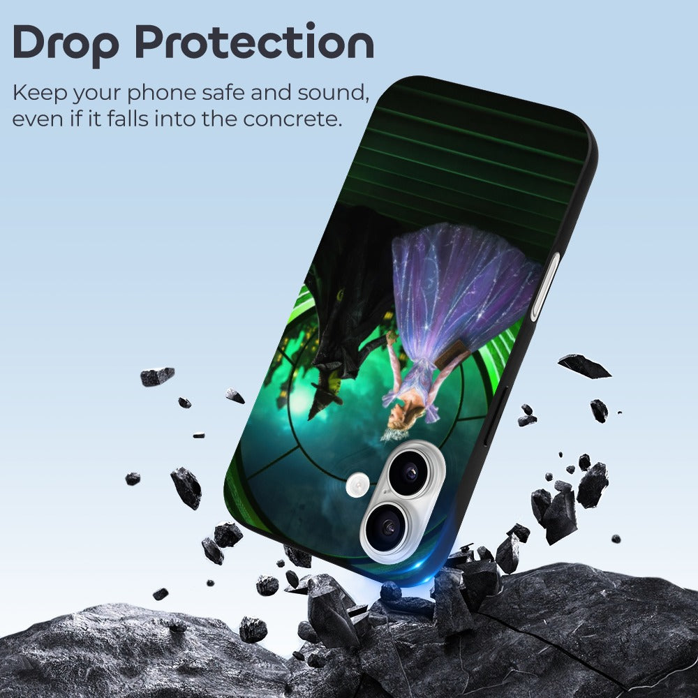 “Exclusive Wicked iPhone 16 Case – Sleek TPU Protection with Magical Flair” Case for iPhone 16 Series