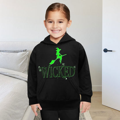 EXCLUSIVE DESIGNS: WICKED -  Little Girls' Long Sleeve Hoodie