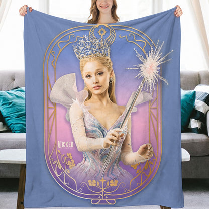 “Exclusive WICKED Flannel Blanket – Ultra‑Soft Magic in Multiple Designs & Sizes”