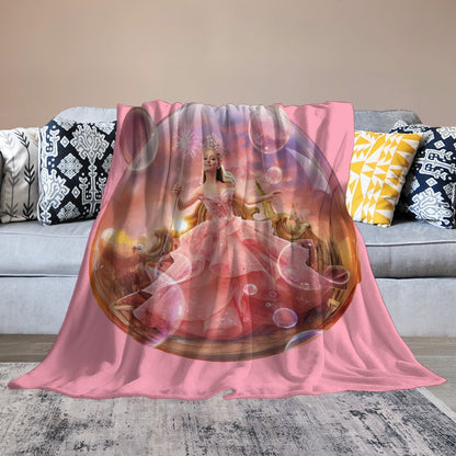 “Exclusive WICKED Flannel Blanket – Ultra‑Soft Magic in Multiple Designs & Sizes”