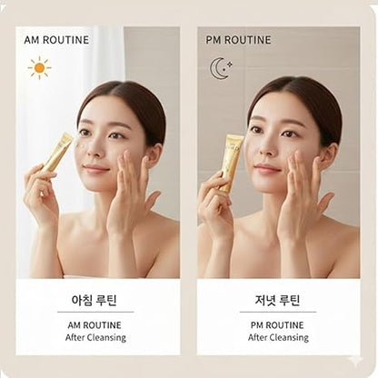 HOT NEW SELLER! LEBELAGE 24K Gold Eye Cream & Moisturizer [2 Pack] - K-Beauty Anti-Aging Korean Skincare with Pure Gold - Firming &amp; Hydrating Under Eye Cream for Dark Circles, Puffiness and Wrinkles (1.35 fl.oz x 2)