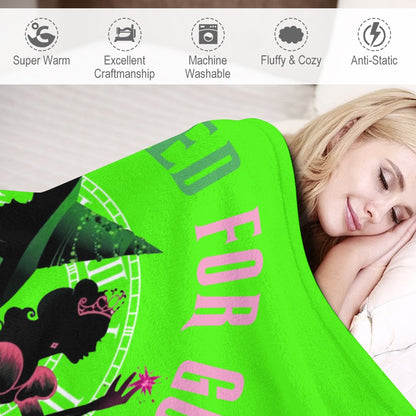 “Exclusive Wicked Flannel Blanket – Ultra‑Soft Magic in Multiple Designs & Sizes”