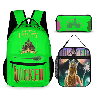 “Exclusive Wicked Backpack Bundle – Shiz University 3‑Piece Magic Set” 3 PIECE BACKPACK BUNDLES