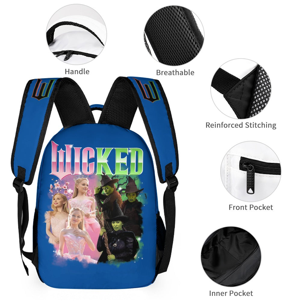 “Exclusive Wicked Backpack Bundle – Shiz University 3‑Piece Magic Set” BACKPACK BUNDLE SETS