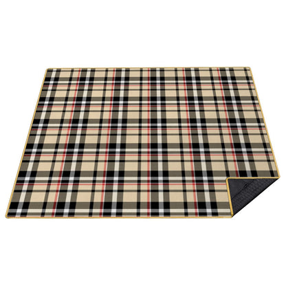 Outdoor Beach/Picnic Blanket - Plaid Design