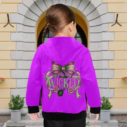 EXCLUSIVE DESIGNS: WICKED - Little Girls' Long Sleeve Hoodies