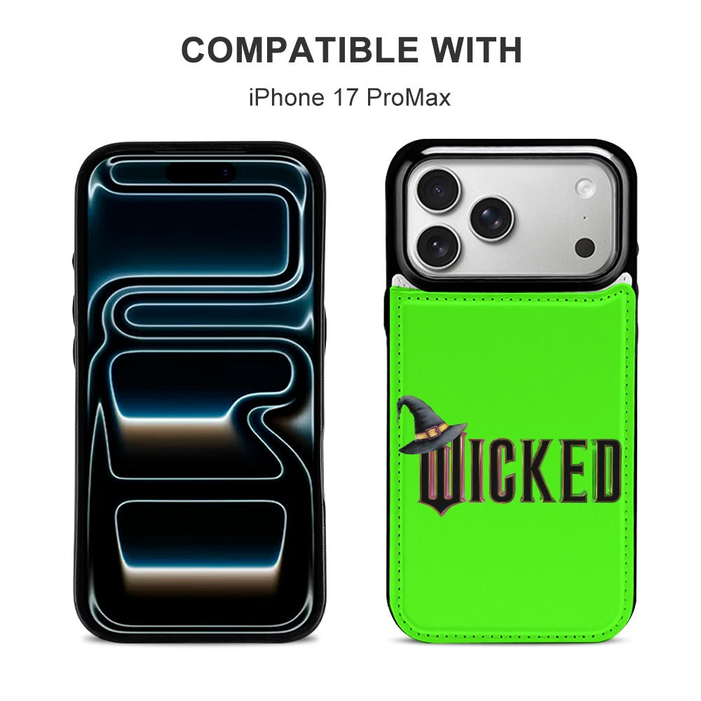 “Exclusive Wicked iPhone 17 Case – Magical Protection with Card Slot Design” Mobile Phone Case for Apple iPhone 17 Series TPU