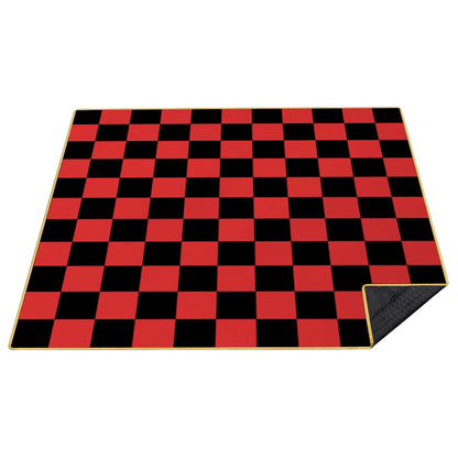 Outdoor Beach/Picnic Blanket Checker Board Design