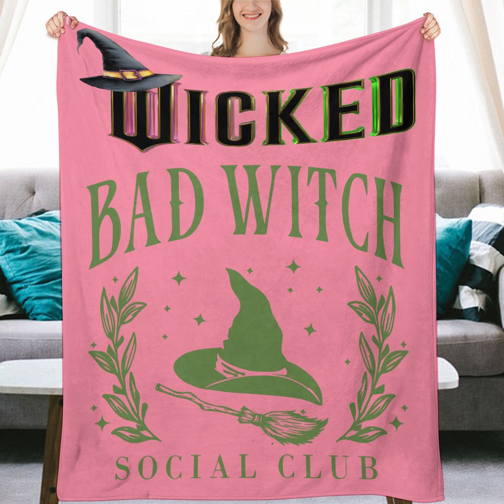 “Exclusive Wicked Flannel Blanket – Ultra‑Soft Magic in Multiple Designs & Sizes”
