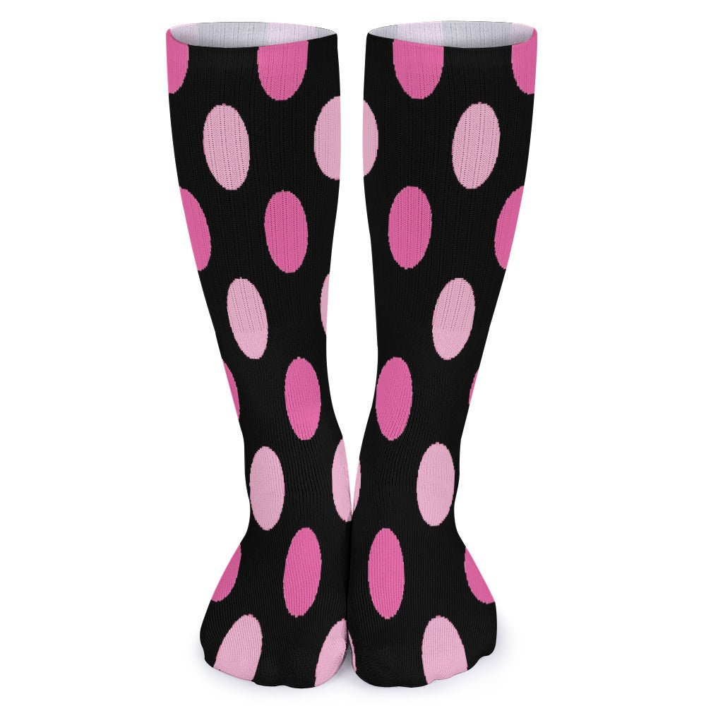The Viral - POLKA DOT BREATHABLE STOCKINGS — PACK OF 5 (SAME PATTERN)