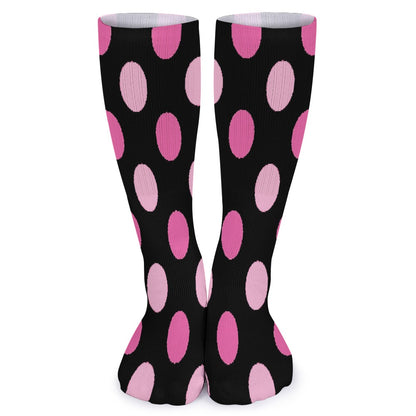 The Viral - POLKA DOT BREATHABLE STOCKINGS — PACK OF 5 (SAME PATTERN)