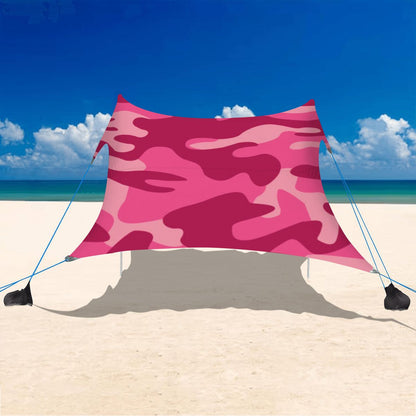 Beach Canopy Pink Como Design - Beach Tent