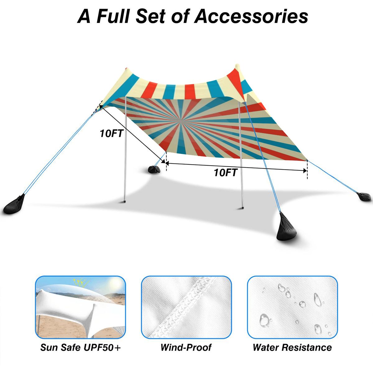 Circus Big Tent Design Beach Canopy