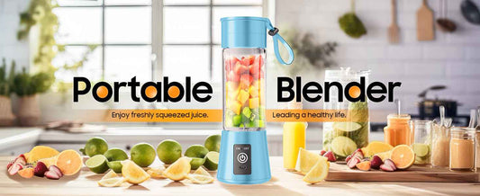 Portable Blender for Smoothies & Shakes - Cordless Personal Size Mini Blender with BAP Free Juice Cup, USB Rechargeable Suit for Sports/Picnic