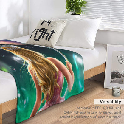 “Exclusive WICKED Flannel Blanket – Ultra‑Soft Magic in Multiple Designs & Sizes”