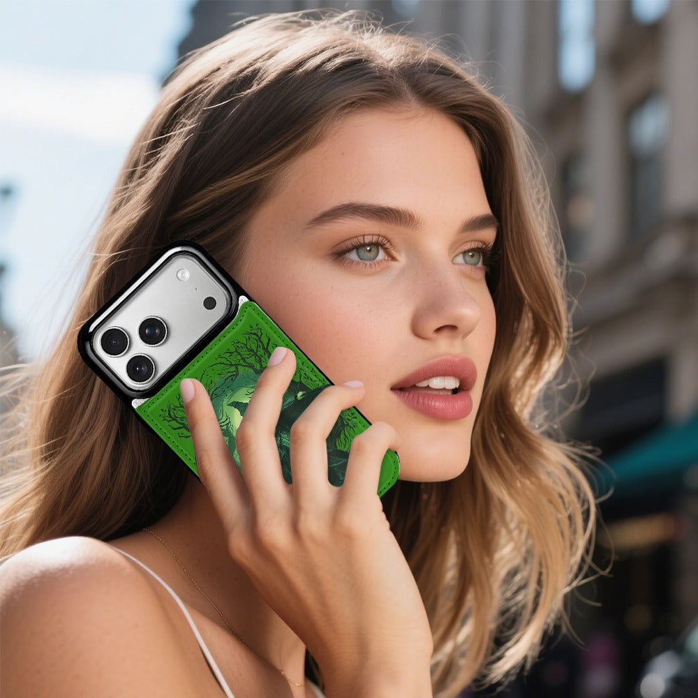 “Exclusive Wicked iPhone 17 Case – Magical Protection with Card Slot Design” Mobile Phone Case for Apple iPhone 17 Series TPU