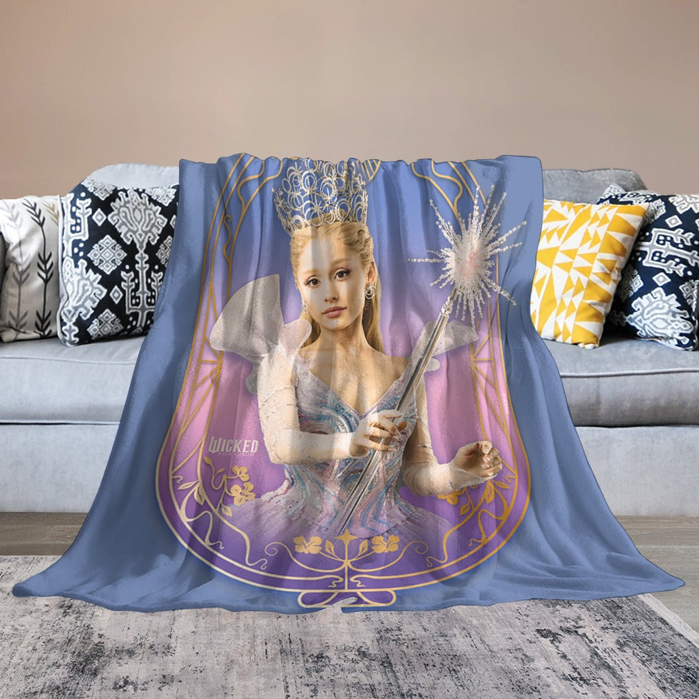 “Exclusive WICKED Flannel Blanket – Ultra‑Soft Magic in Multiple Designs & Sizes”