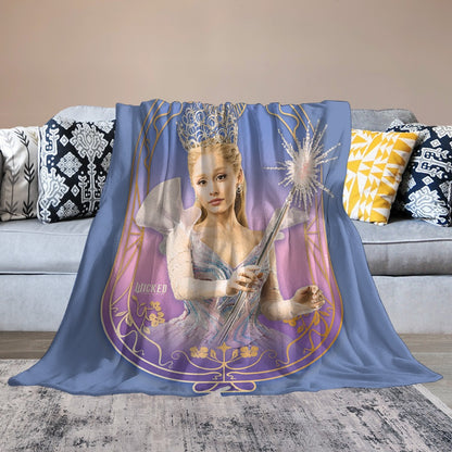 “Exclusive WICKED Flannel Blanket – Ultra‑Soft Magic in Multiple Designs & Sizes”