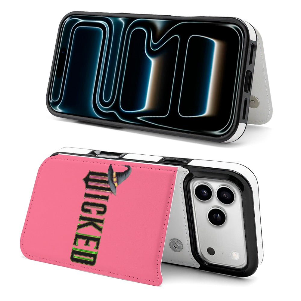 “Exclusive Wicked iPhone 17 Case – Magical Protection with Card Slot Design” Mobile Phone Case for Apple iPhone 17 Series TPU