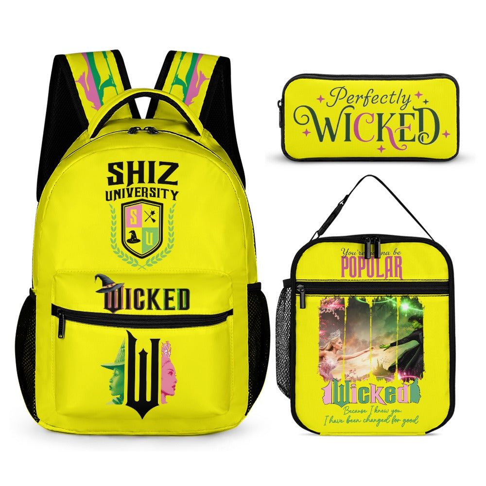 “Exclusive Wicked Backpack Bundle – Shiz University 3‑Piece Magic Set”