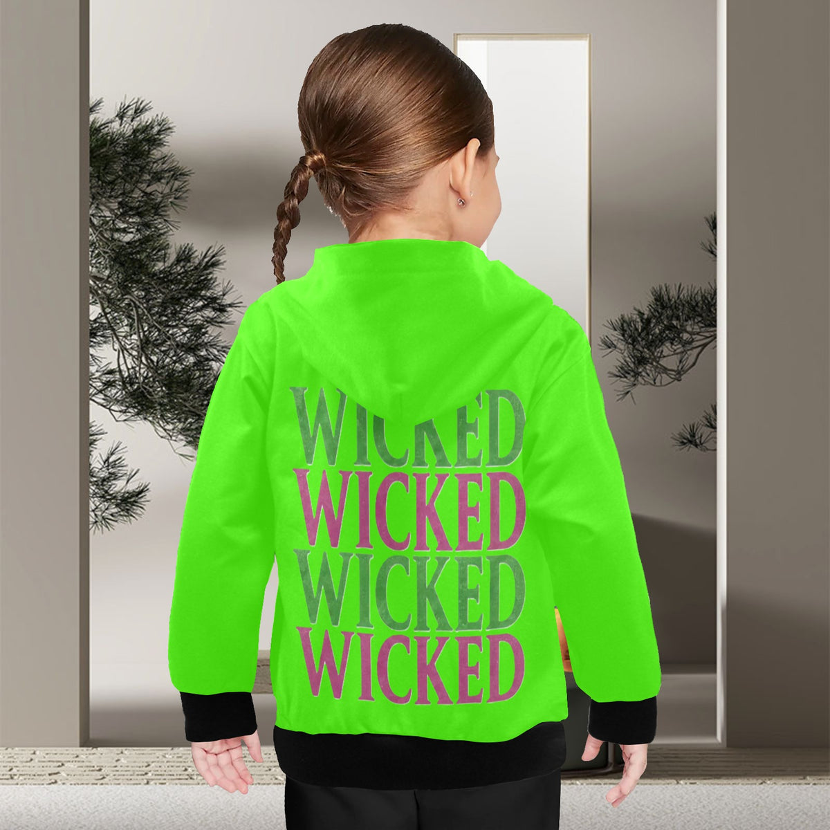 EXCLUSIVE DESIGNS: WICKED - Munchkinland - Little Girls' Long Sleeve Hoodie