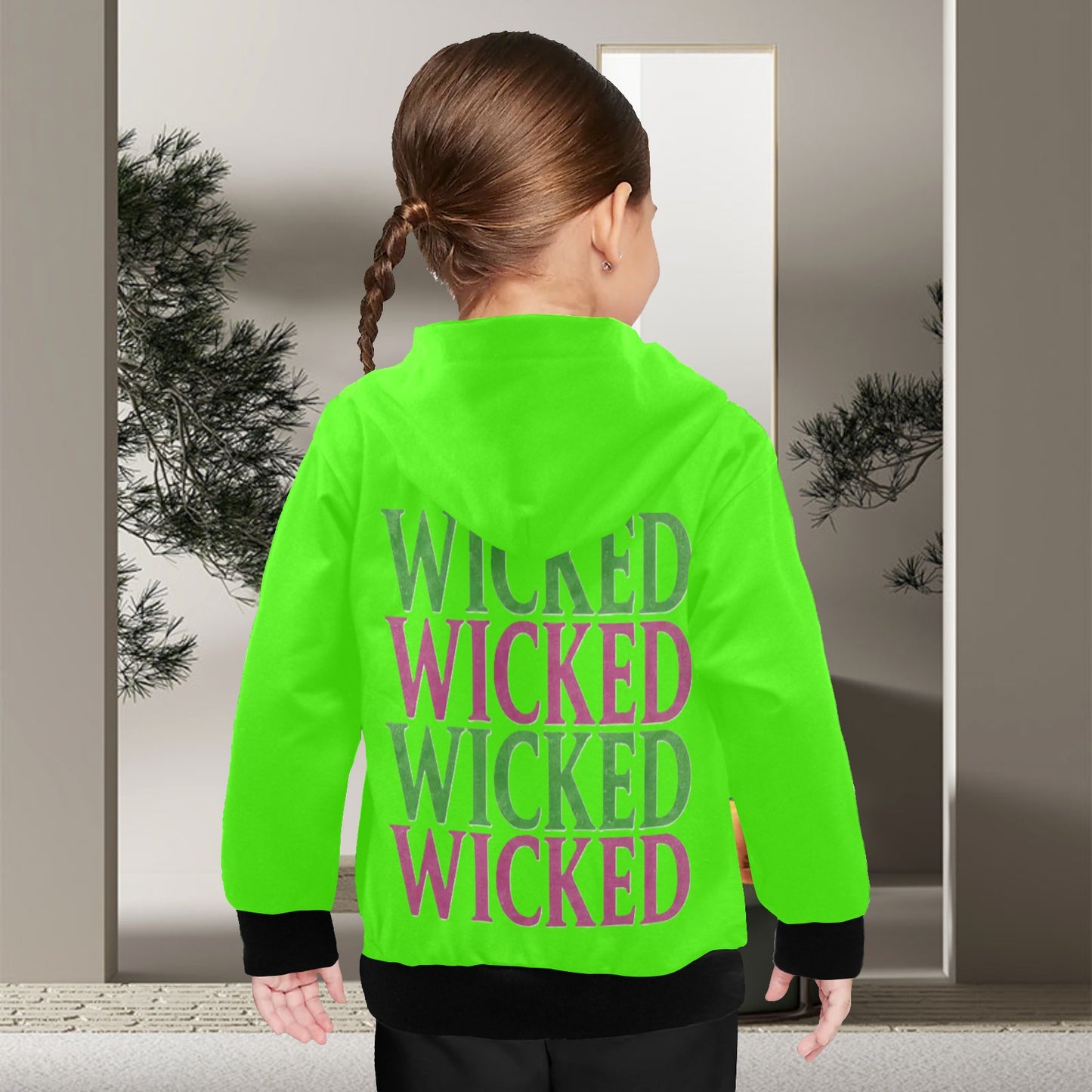 EXCLUSIVE DESIGNS: WICKED - Munchkinland - Little Girls' Long Sleeve Hoodie