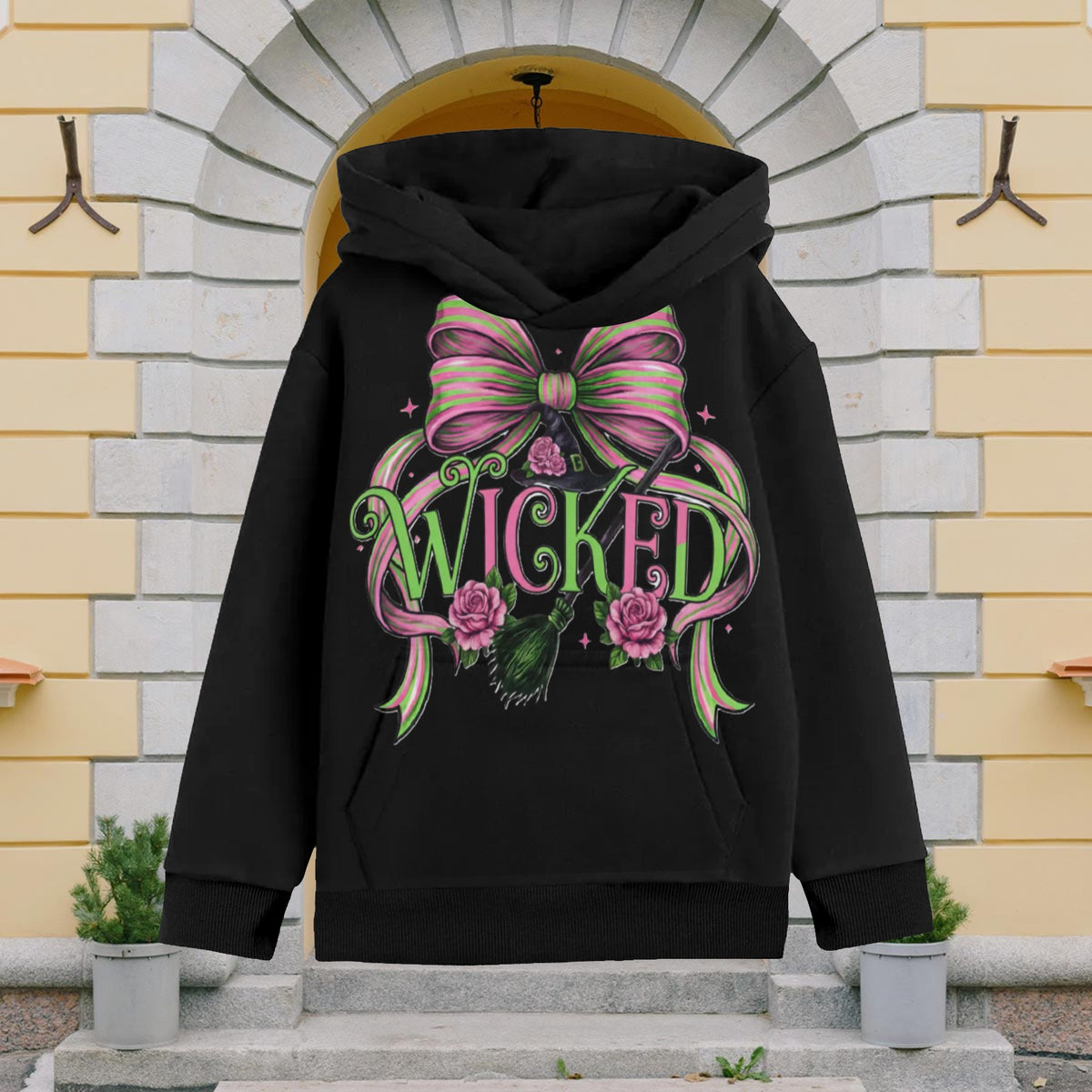 EXCLUSIVE DESIGNS: WICKED - Little Girls' Long Sleeve Hoodies