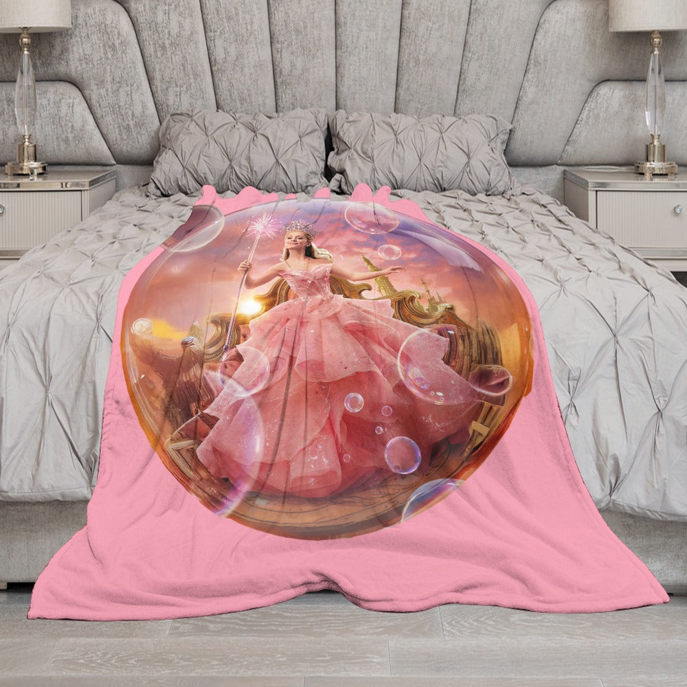 “Exclusive WICKED Flannel Blanket – Ultra‑Soft Magic in Multiple Designs & Sizes”