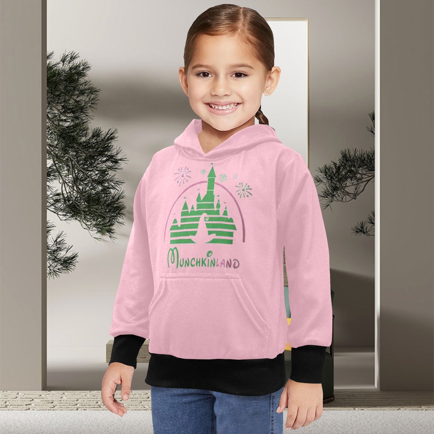 EXCLUSIVE DESIGNS: WICKED - Munchkinland - Little Girls' Long Sleeve Hoodie