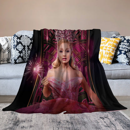 “Exclusive WICKED Flannel Blanket – Ultra‑Soft Magic in Multiple Designs & Sizes”