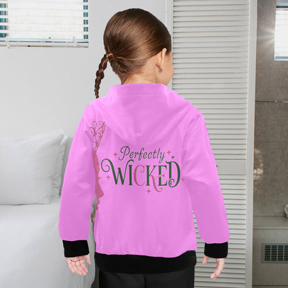 EXCLUSIVE DESIGNS: WICKED -  Little Girls' Long Sleeve Hoodie