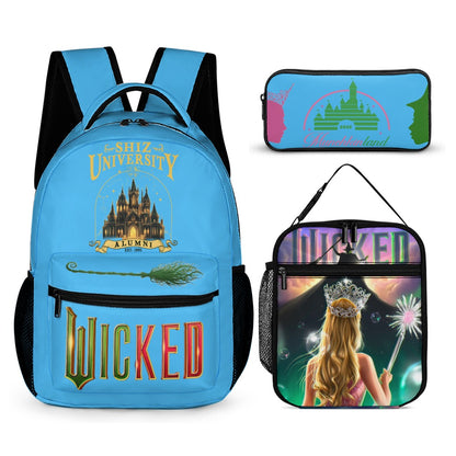 “Exclusive Wicked Backpack Bundle – Shiz University 3‑Piece Magic Set” 3 PIECE BACKPACK BUNDLES