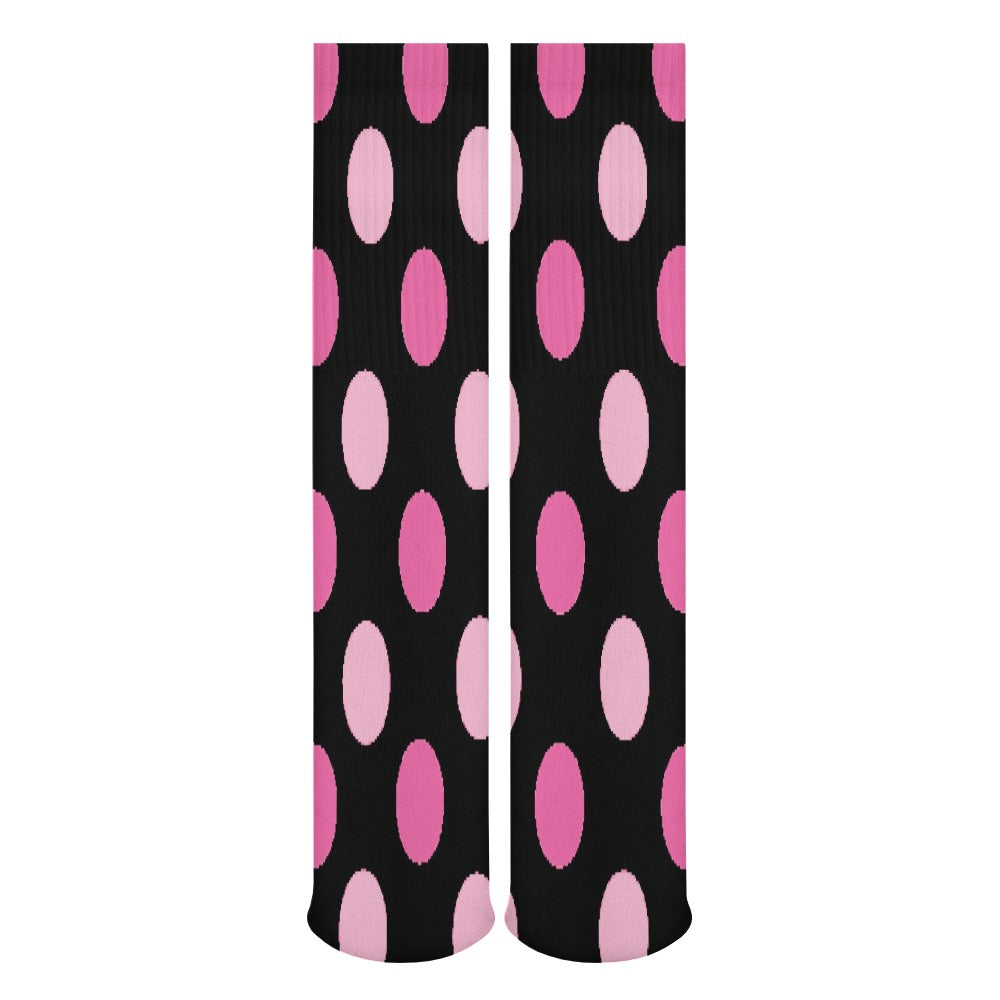 The Viral - POLKA DOT BREATHABLE STOCKINGS — PACK OF 5 (SAME PATTERN)