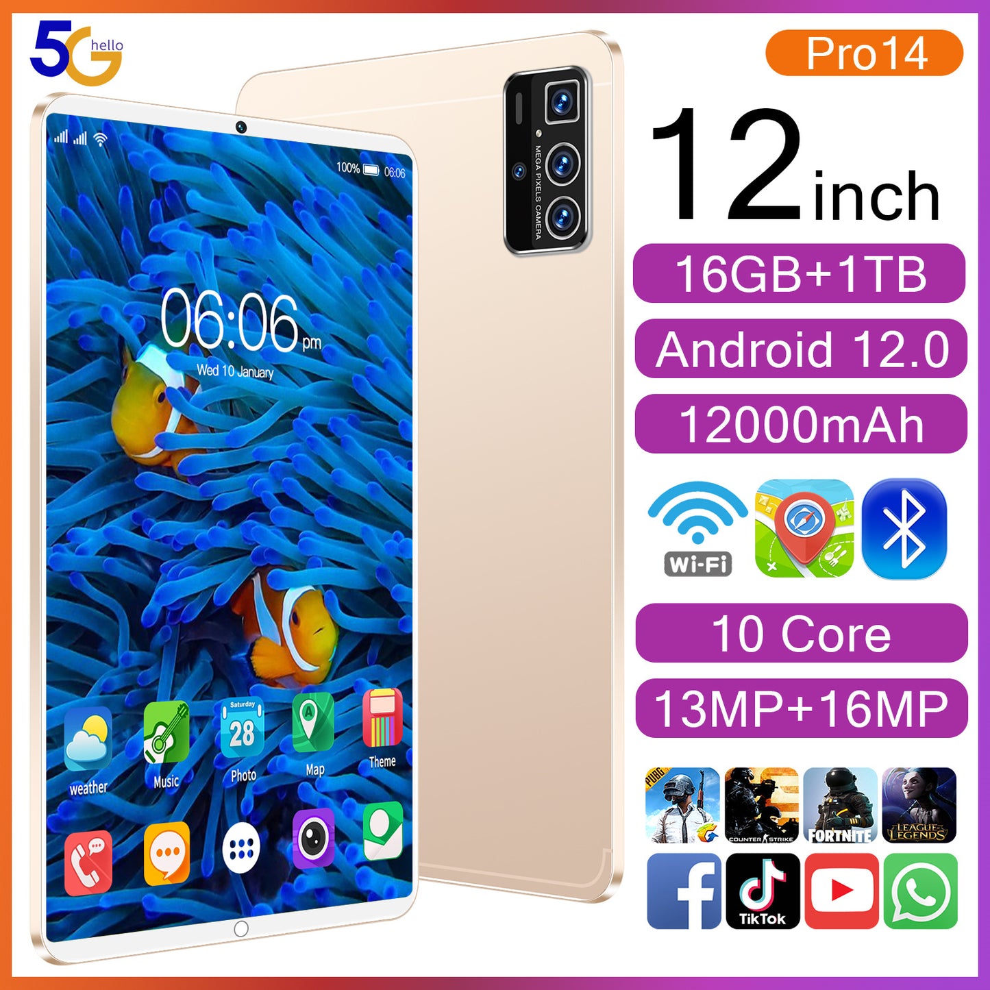 🔥 NEW DROP 2026 Pad Tablet & 16GB Smart Device • Portable Entertainment • Trending Gift Alert!