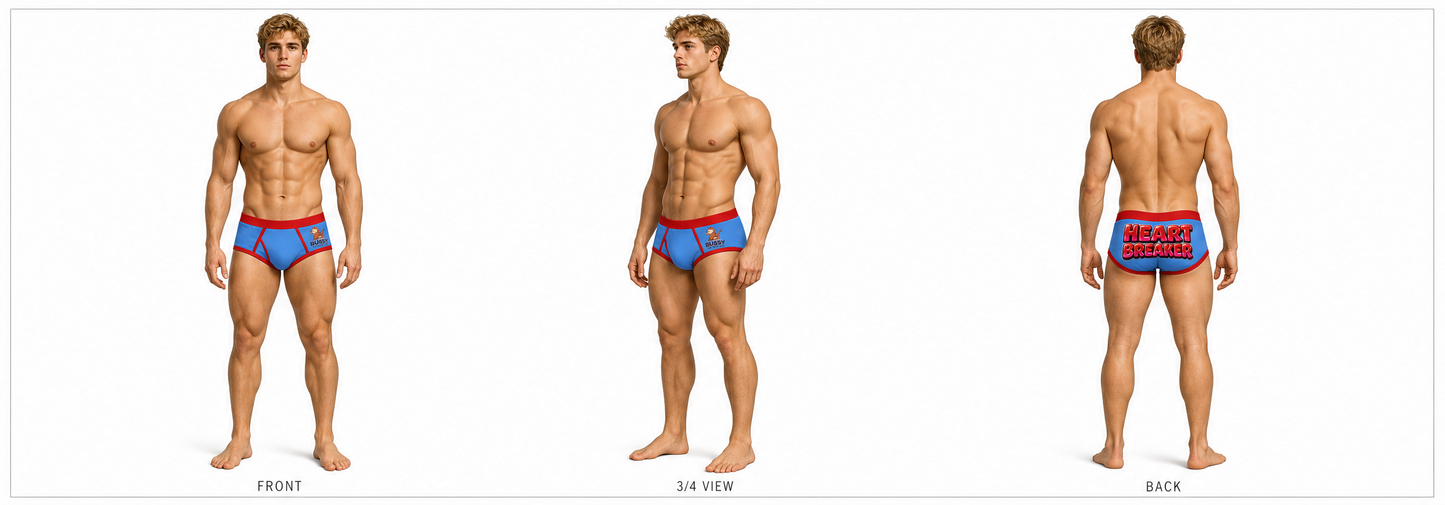 Heart Breaker Men's Briefs|Cotton
