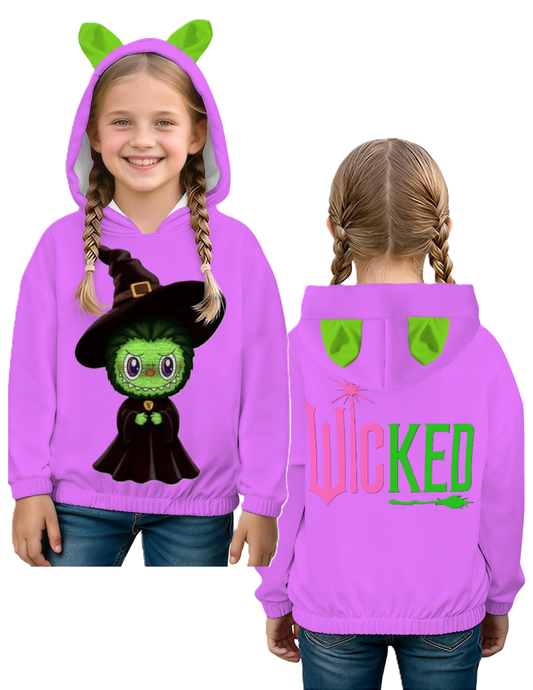 NEW & EXCLUSIVE - Kid's Labubu Sweatshirt Hoodies -WICKED