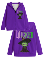 KIDS SWEATER JACKET - LABUBU WICKED