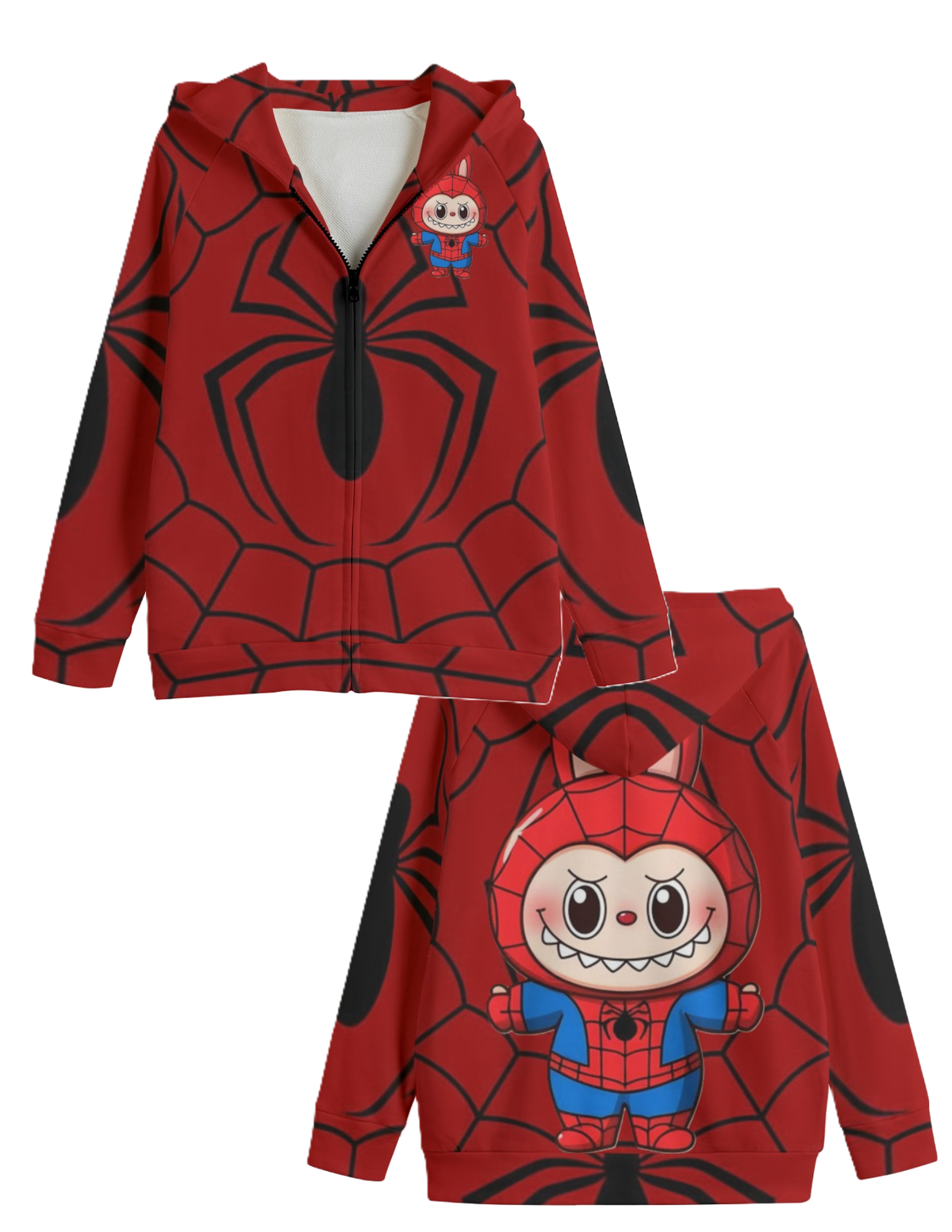 NEW & EXCLUSIVE - Kid's Labubu Zip Jacket Hoodies
