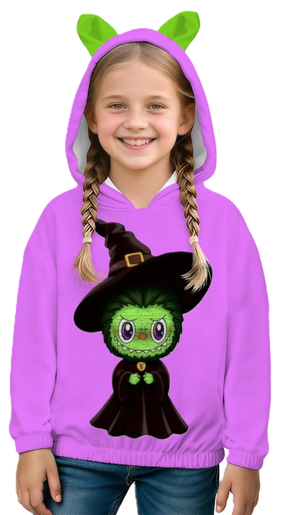 NEW & EXCLUSIVE - Kid's Labubu Sweatshirt Hoodies -WICKED