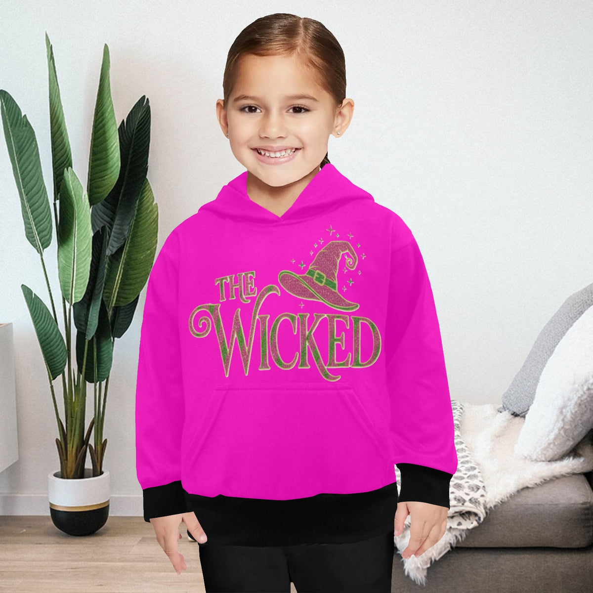 EXCLUSIVE DESIGNS: WICKED - Little Girls' Long Sleeve Hoodies