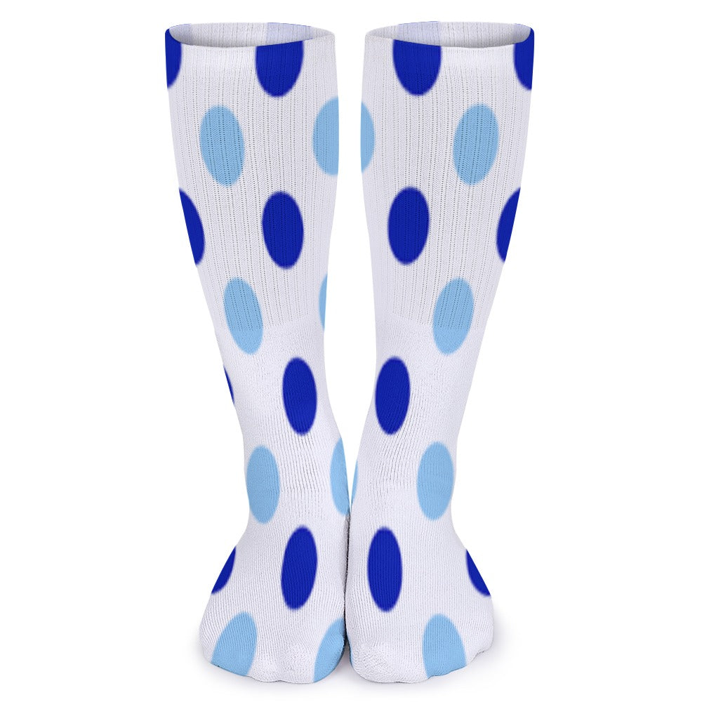 The Viral - POLKA DOT BREATHABLE STOCKINGS — PACK OF 5 (SAME PATTERN)