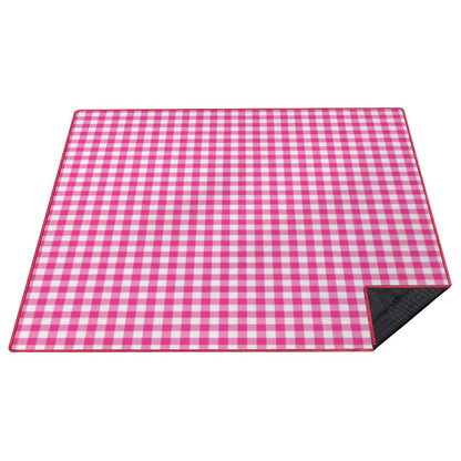Outdoor Beach/Picnic Blanket (Checker Pink)