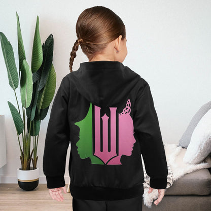 EXCLUSIVE DESIGNS: WICKED - Munchkinland - Little Girls' Long Sleeve Hoodie