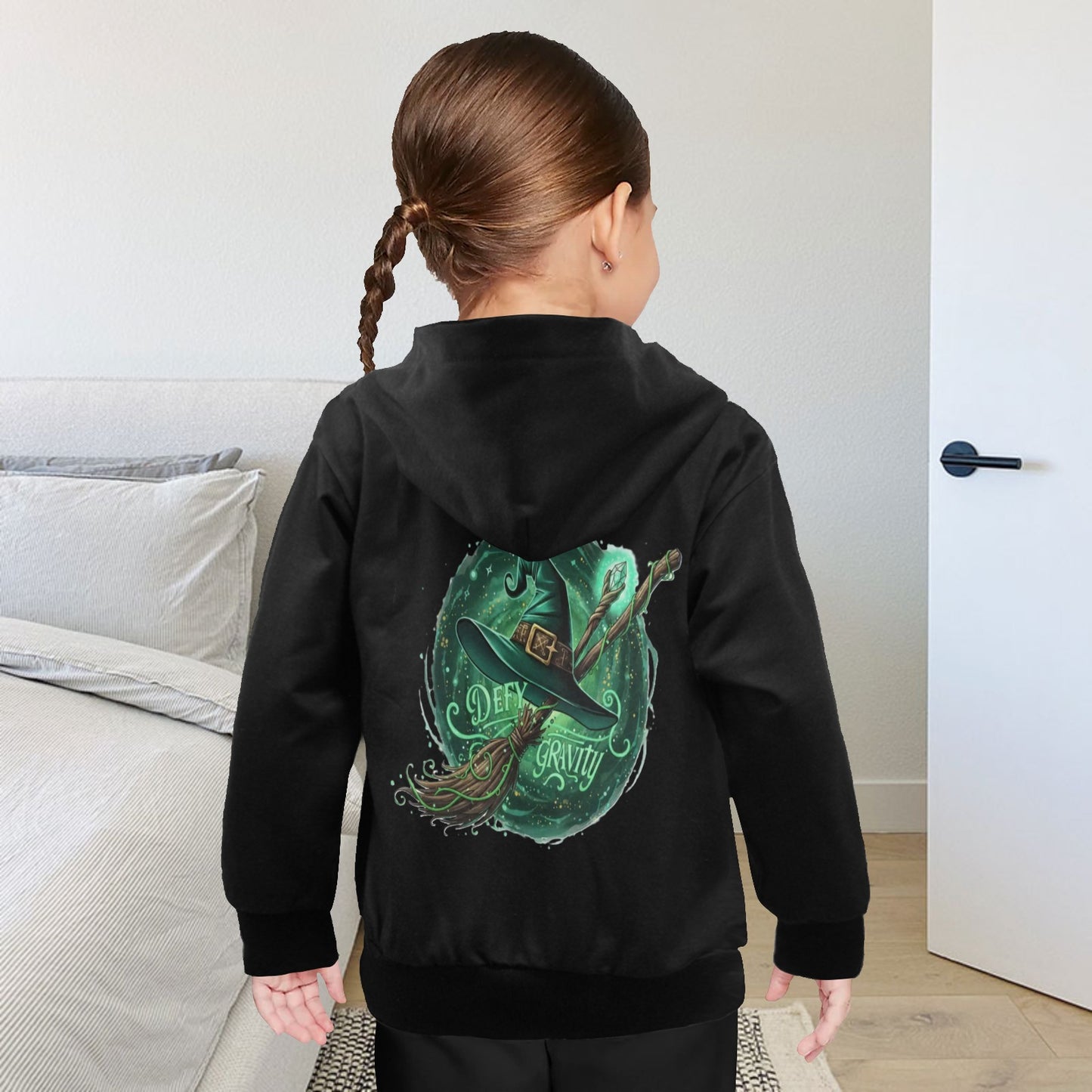 EXCLUSIVE DESIGNS: WICKED -  Little Girls' Long Sleeve Hoodie