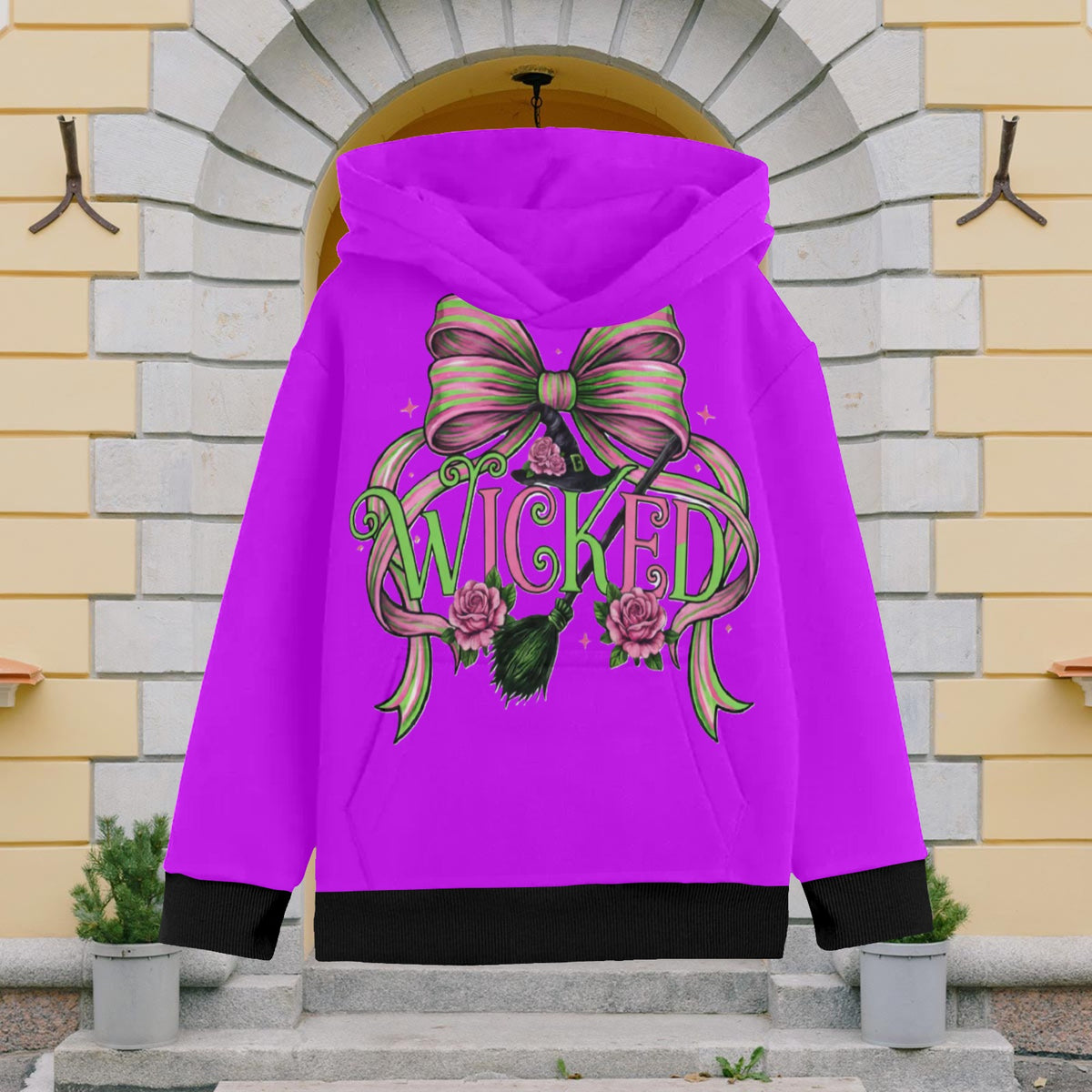 EXCLUSIVE DESIGNS: WICKED - Little Girls' Long Sleeve Hoodies
