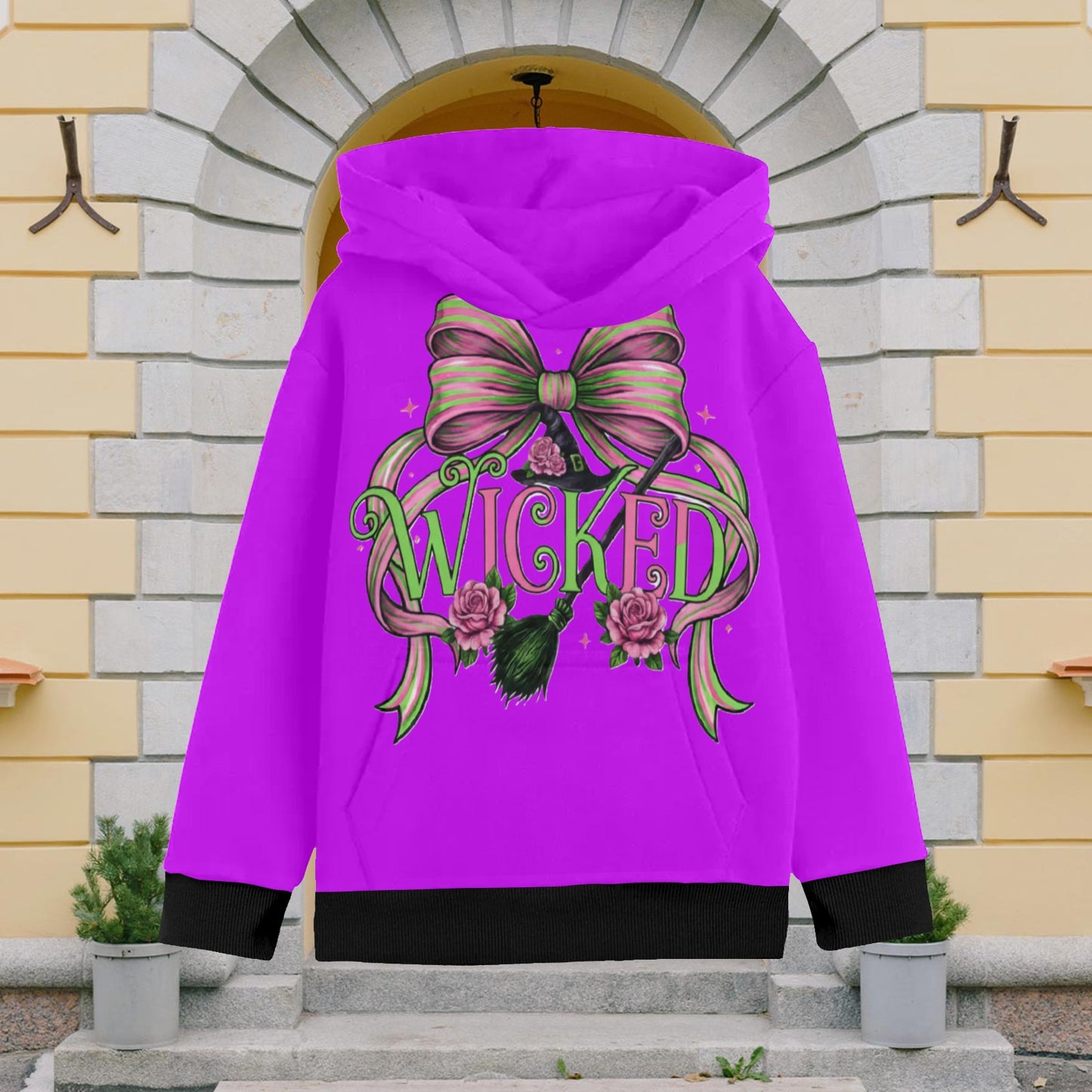 EXCLUSIVE DESIGNS: WICKED - Little Girls' Long Sleeve Hoodies